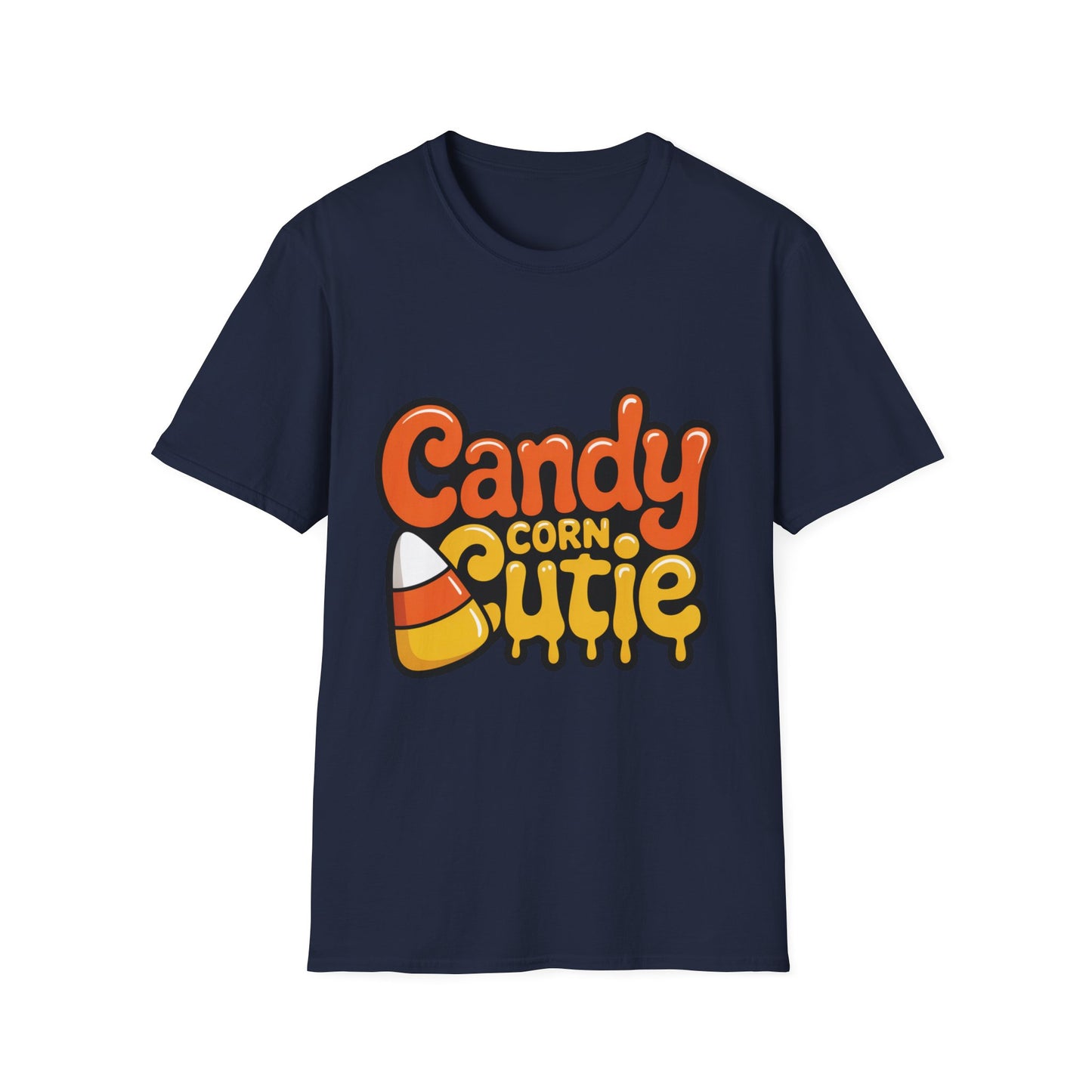 Halloween Candy Corn Cutie T-Shirt, Funny Halloween Tee, Fall Apparel, Unisex Graphic Shirt, Cute Halloween Gift