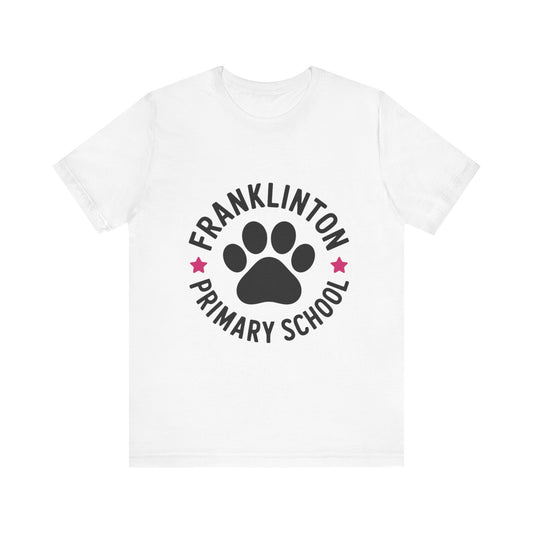 Franklinton Primary School Paw Print Tee, Unisex School Spirit Shirt, Teacher Gift, Kids Apparel, Back to School T-Shirt