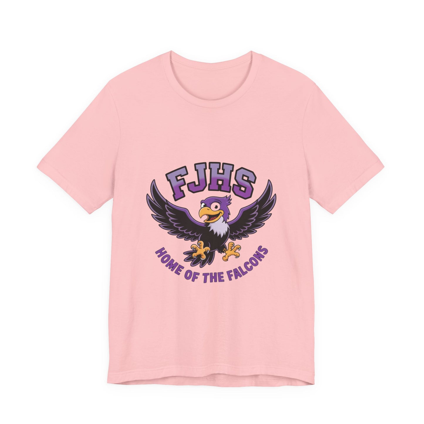 Falcon Spirit Unisex Tee | School Pride Shirt, Soft Casual Wear, Team Spirit, Gift for Students, School Events