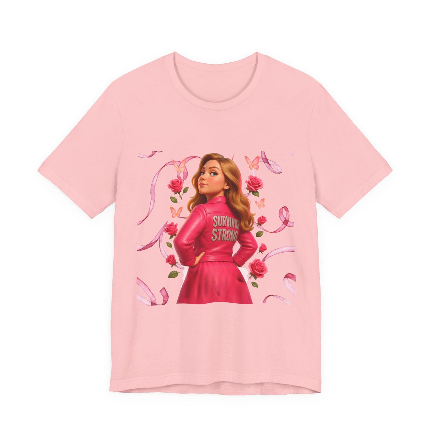 Sisterhood Strength Tee, Empowerment T-Shirt, Feminist Gift, Women's Tee, Breast Cancer Awareness Top