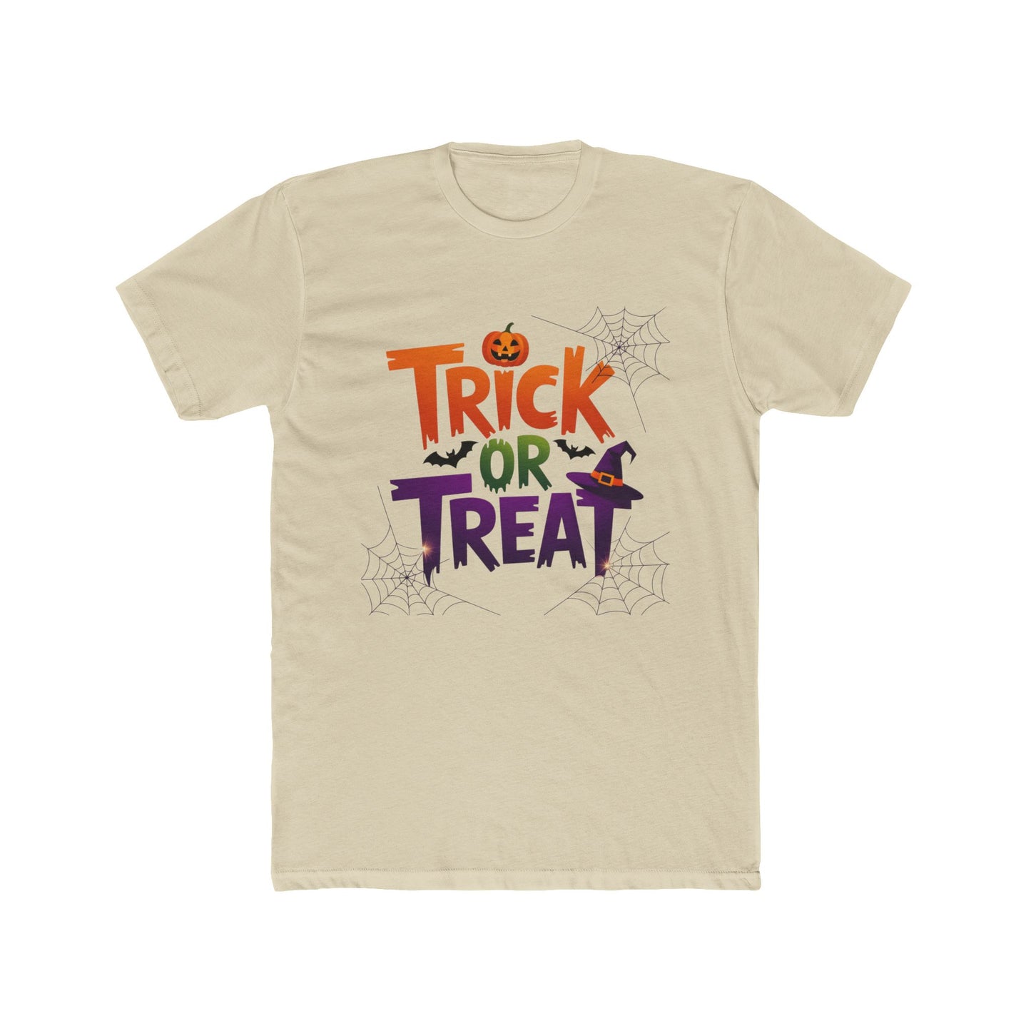 Unisex Halloween Trick or Treat Tee, Spooky T-Shirt, Halloween Costume, Fall Fashion, Pumpkin Shirt, Ghostly Fun Apparel