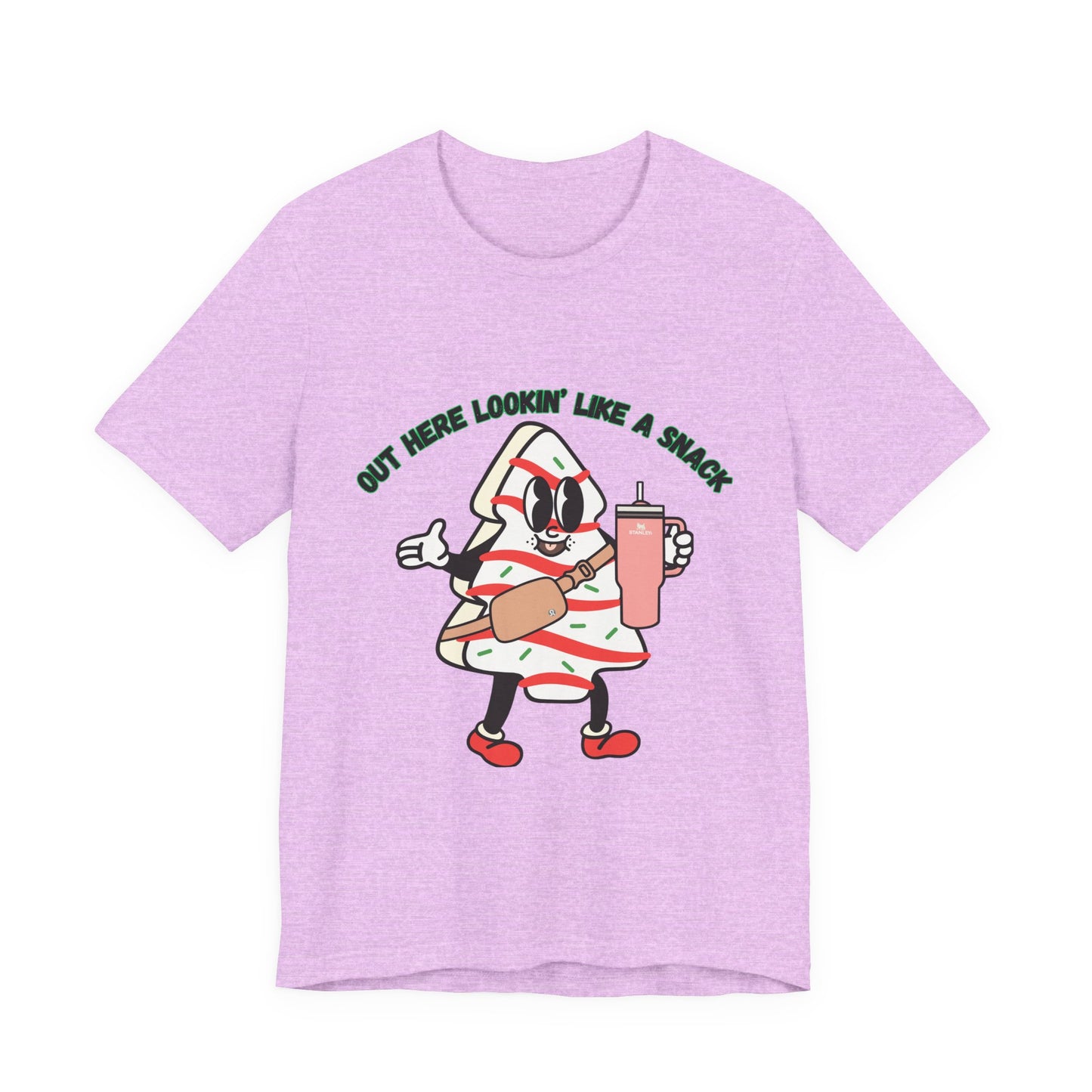 Snack Vibes T-Shirt, Fun Foodie Tee, Gifts for Food Lovers, Unisex Casual Wear, Cute Snack Design Tee