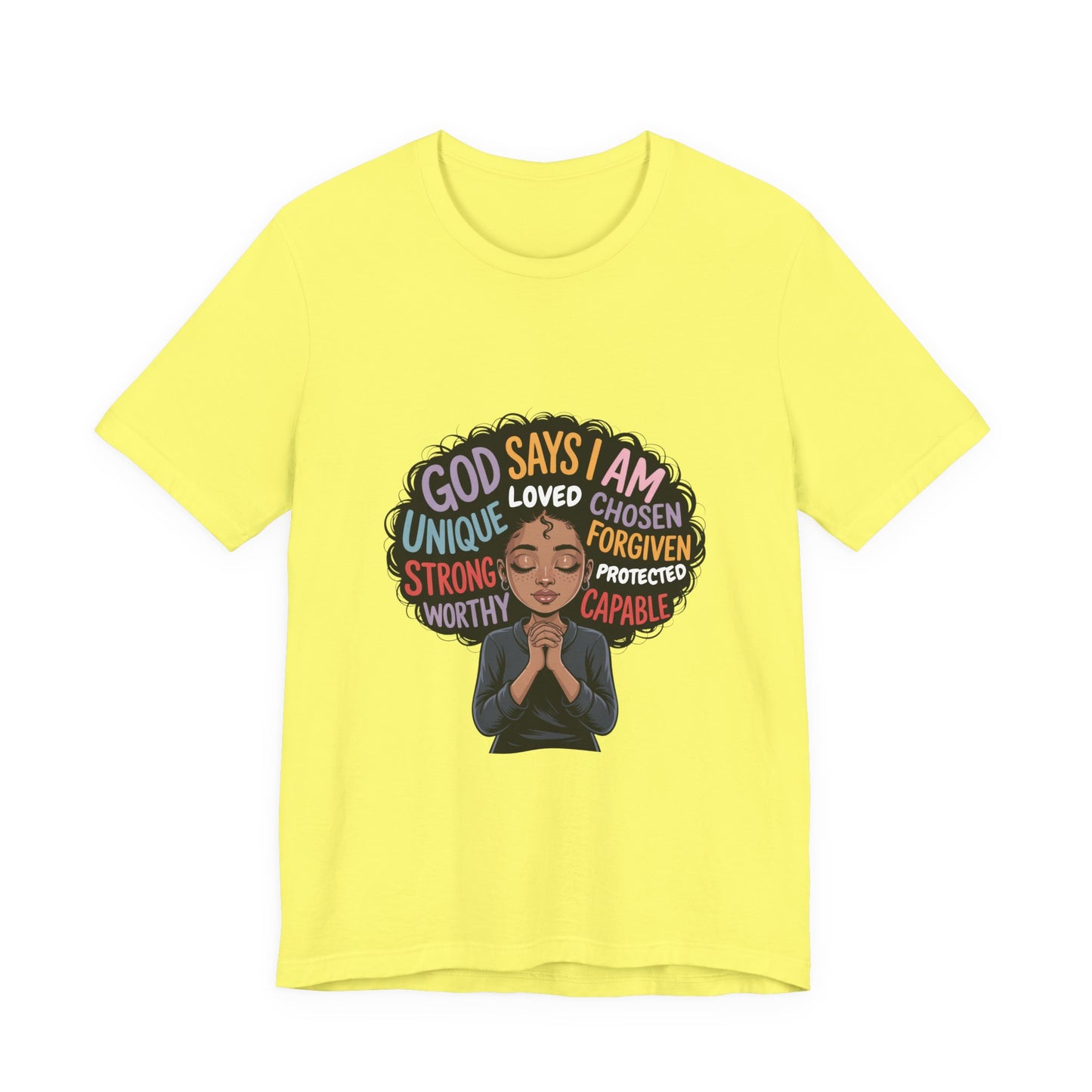 Inspirational Affirmation Tee, Motivational Shirt, Gift for Her, Positive Message T-Shirt, Self-Love Apparel