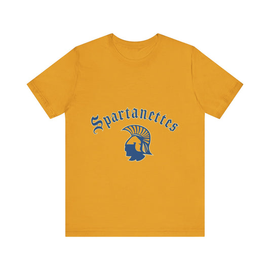 Spartanettes Unisex Jersey Tee - Casual Apparel for Sports Fans, School Spirit, Gifts, Team Events, Everyday Wear