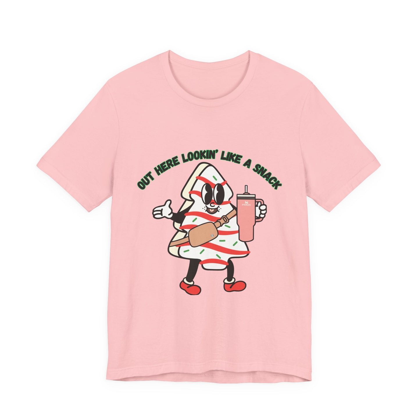 Snack Vibes T-Shirt, Fun Foodie Tee, Gifts for Food Lovers, Unisex Casual Wear, Cute Snack Design Tee