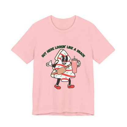 Snack Vibes T-Shirt, Fun Foodie Tee, Gifts for Food Lovers, Unisex Casual Wear, Cute Snack Design Tee