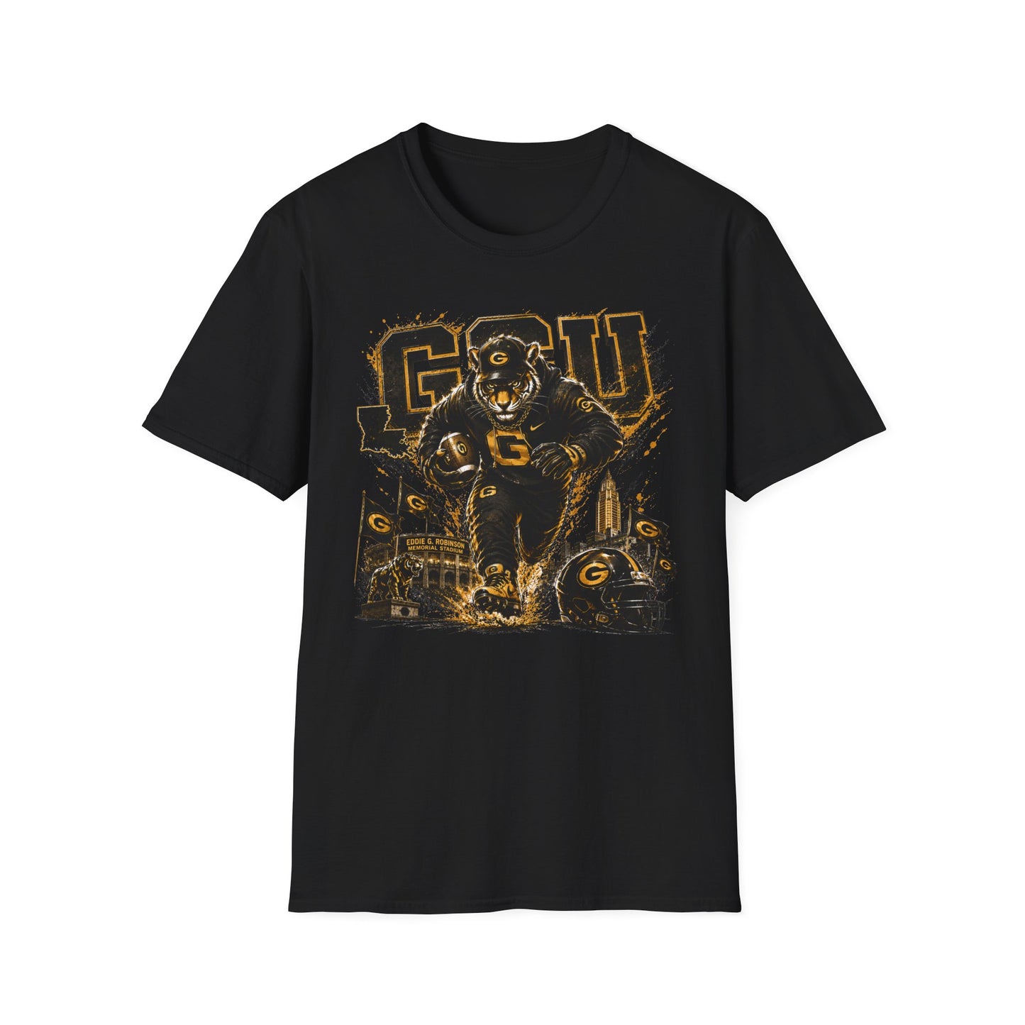 GSU (Grambling) T-Shirt — Vintage Collegiate Football Spirit Tee
