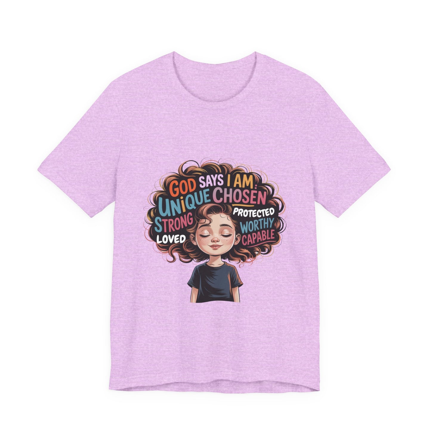 Empowering Message Tee, Unisex Jersey T-Shirt, Inspirational Clothing, Gifts for Teens, Self-Love Apparel, Motivational Wear