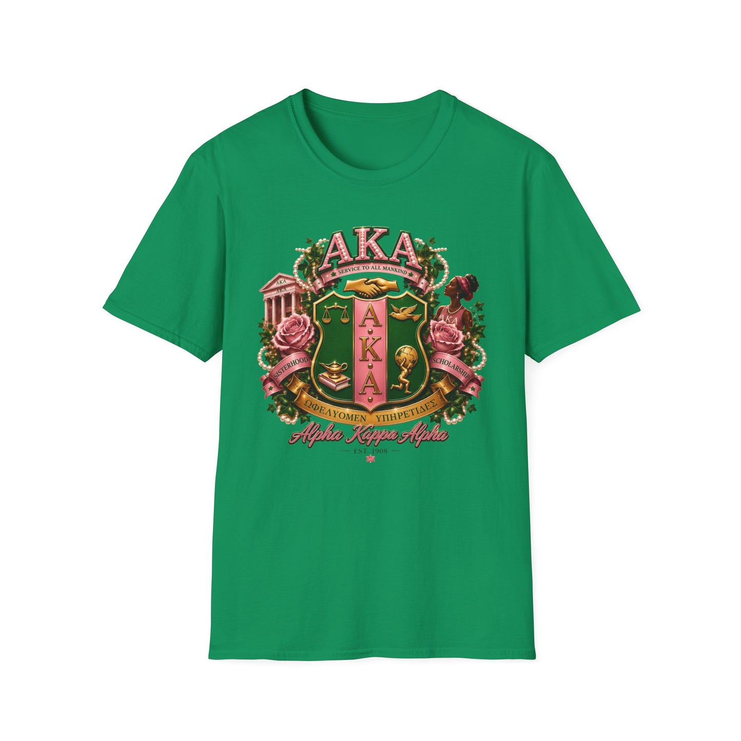 AKA Sorority Crest T-Shirt