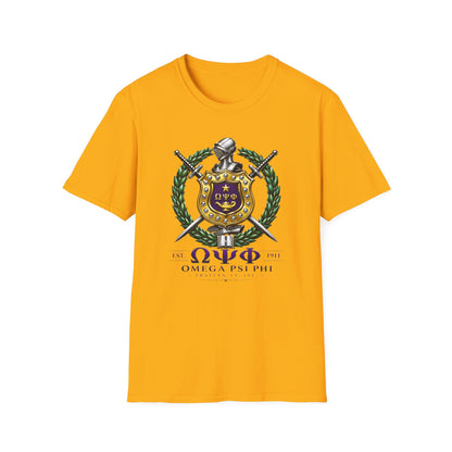 Omega Psi Phi Crest T-Shirt