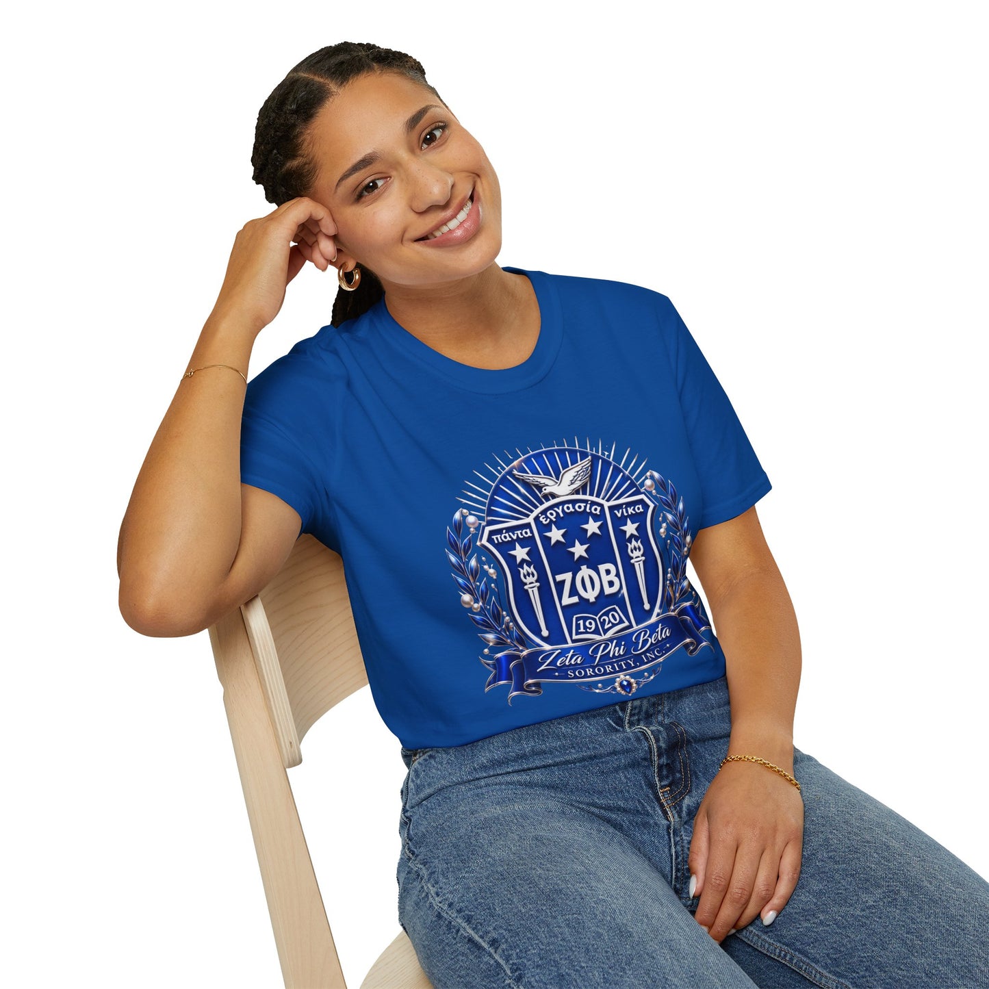 Zeta Phi Beta Crest T-Shirt