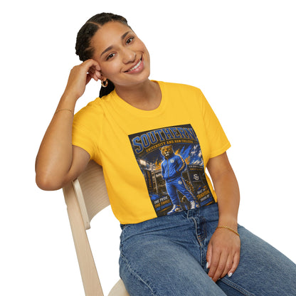Southern University Graphic T-Shirt — Mascot Campus Scene