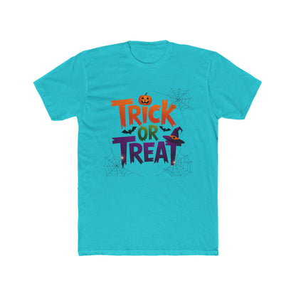 Unisex Halloween Trick or Treat Tee, Spooky T-Shirt, Halloween Costume, Fall Fashion, Pumpkin Shirt, Ghostly Fun Apparel