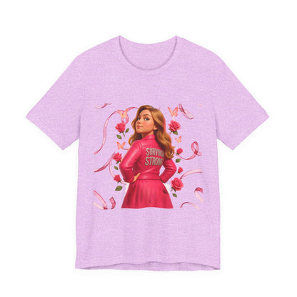 Sisterhood Strength Tee, Empowerment T-Shirt, Feminist Gift, Women's Tee, Breast Cancer Awareness Top