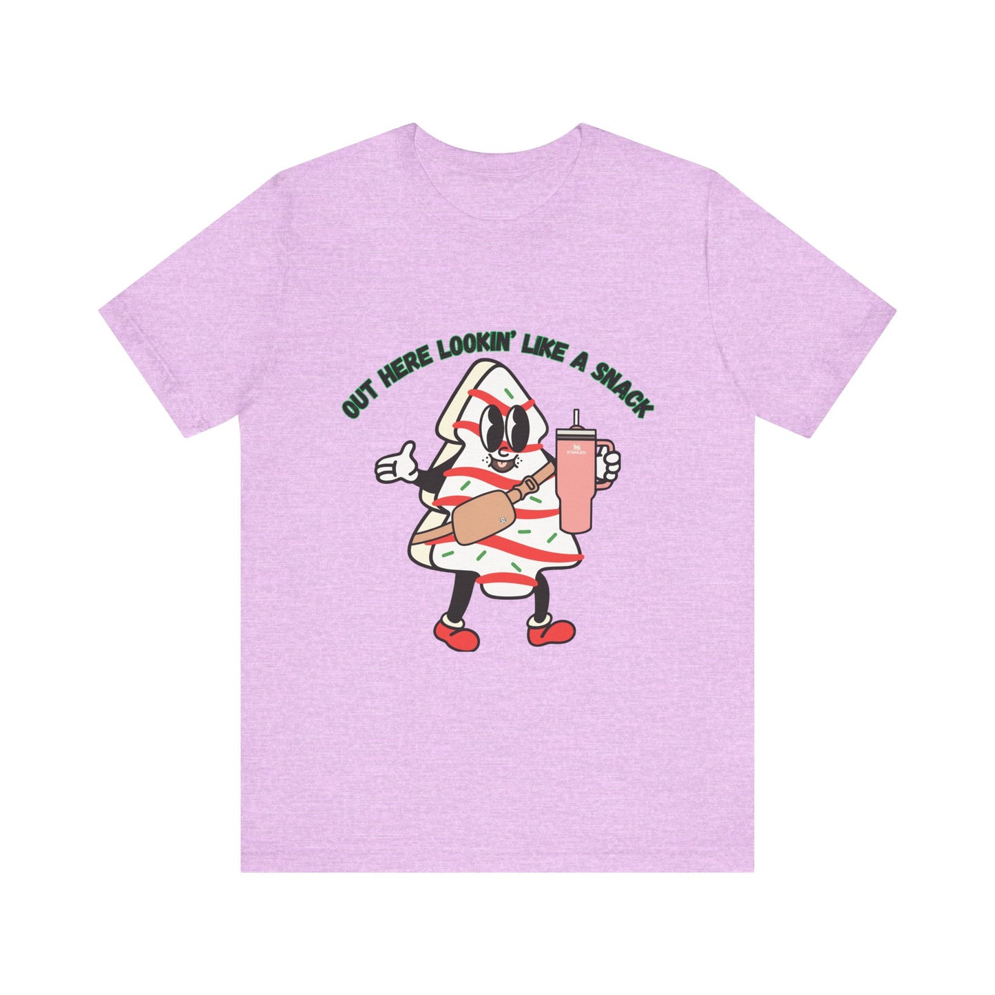 Snack Vibes T-Shirt, Fun Foodie Tee, Gifts for Food Lovers, Unisex Casual Wear, Cute Snack Design Tee