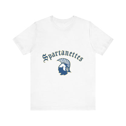 Spartanettes Unisex Jersey Tee - Casual Apparel for Sports Fans, School Spirit, Gifts, Team Events, Everyday Wear