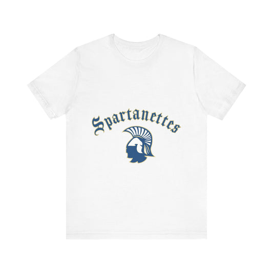 Spartanettes Unisex Jersey Tee - Casual Apparel for Sports Fans, School Spirit, Gifts, Team Events, Everyday Wear
