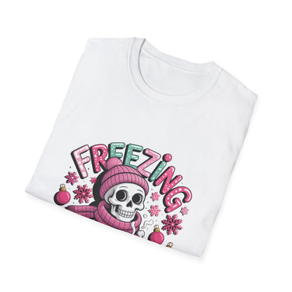 Whimsical Skeleton Winter T-Shirt, Fun Seasonal Tee, Halloween & Winter Apparel, Gift for Friends & Family, Casual Streetwear, Unisex [...]