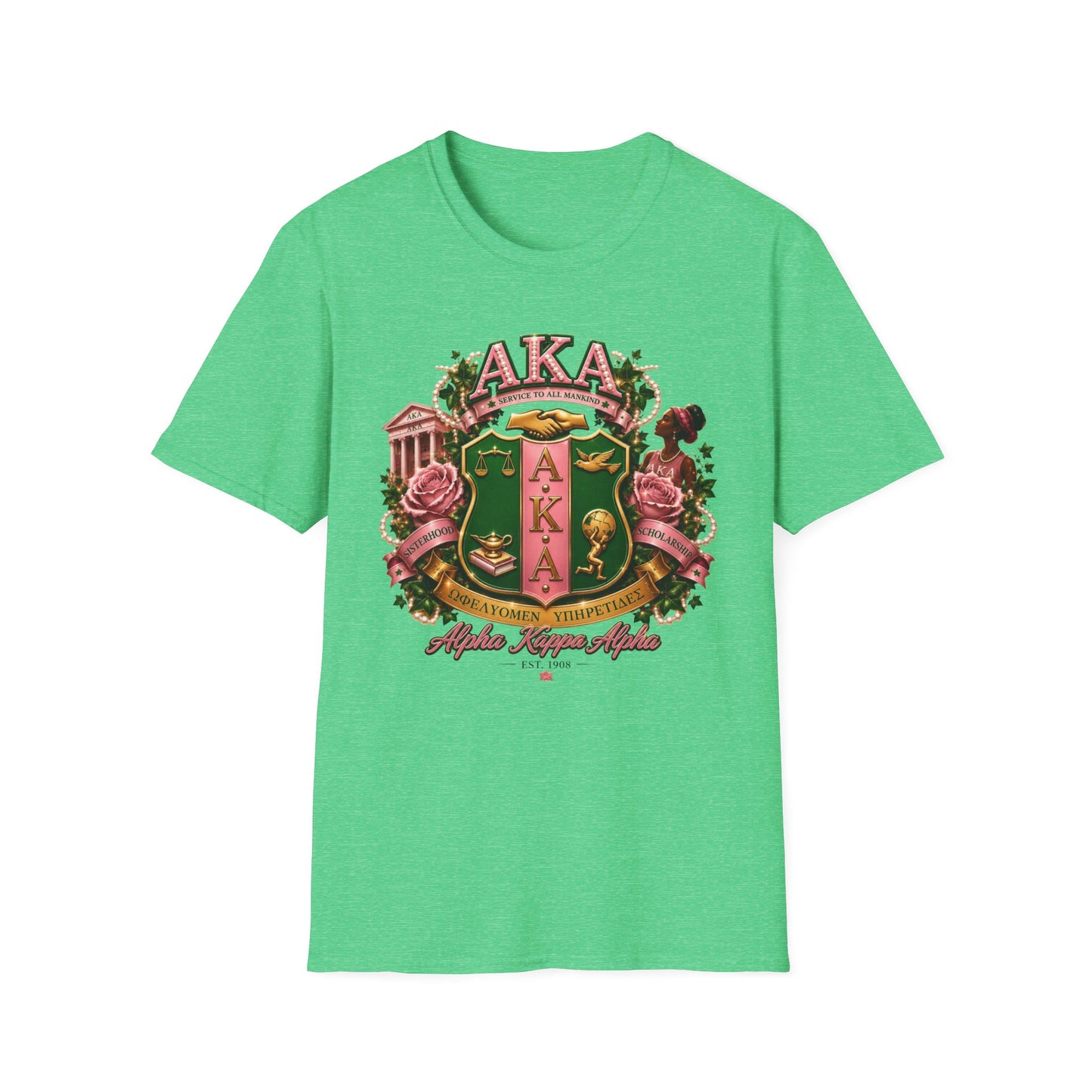 AKA Sorority Crest T-Shirt