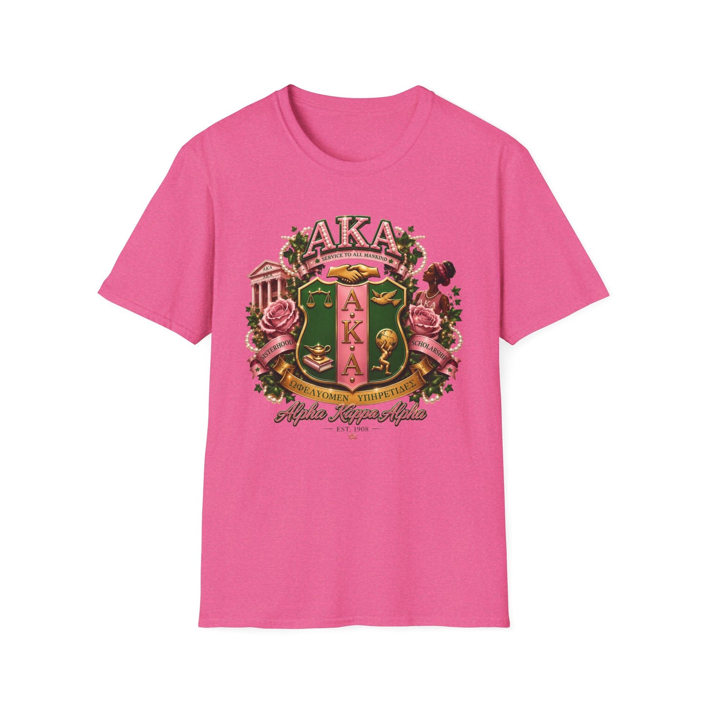 AKA Sorority Crest T-Shirt
