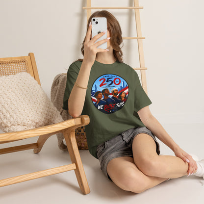 "We Built This" 250th Anniversary American Heritage Tee