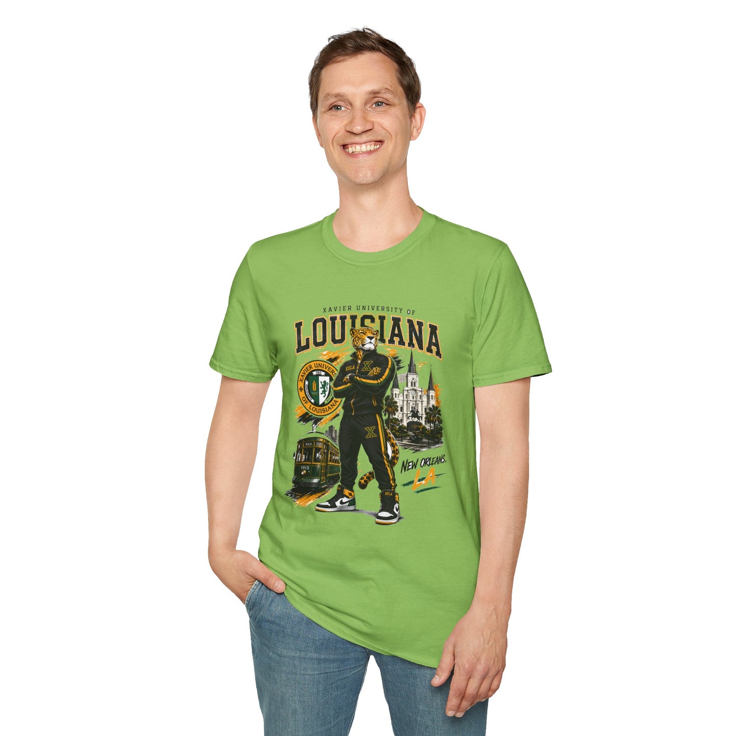 Louisiana Xavier University T-Shirt — Collegiate Mascot Campus Tee
