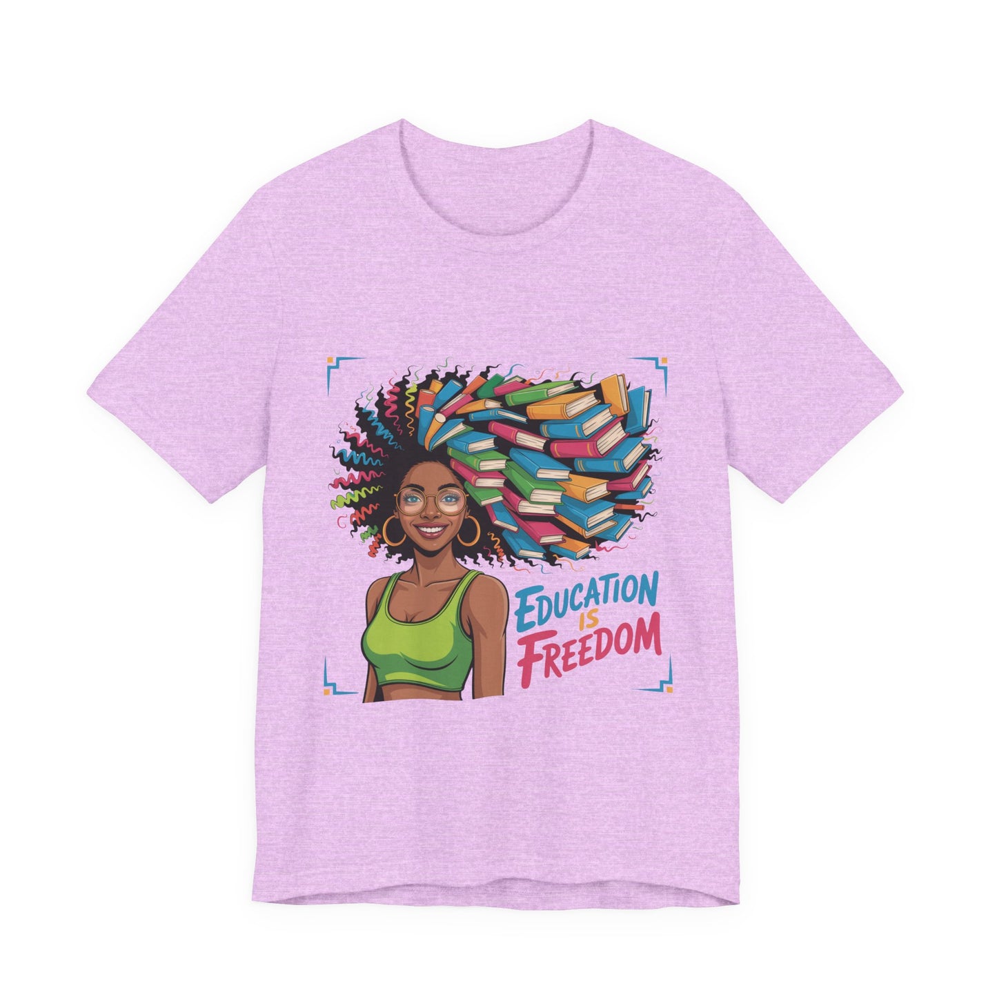 Empowering Education Tee, Inspirational Graphic Shirt, Unisex Education Gift, Perfect for Students, Black History Month Apparel, Book [...]