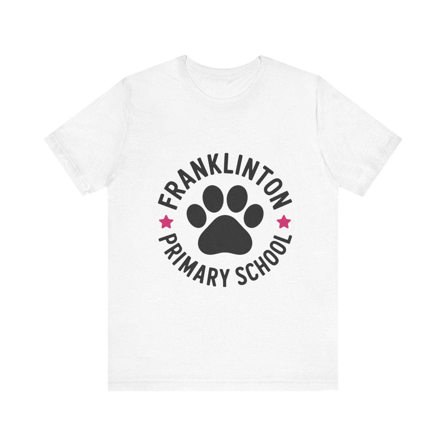 Franklinton Primary School Paw Print Tee, Unisex School Spirit Shirt, Teacher Gift, Kids Apparel, Back to School T-Shirt