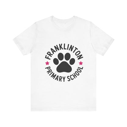 Franklinton Primary School Paw Print Tee, Unisex School Spirit Shirt, Teacher Gift, Kids Apparel, Back to School T-Shirt