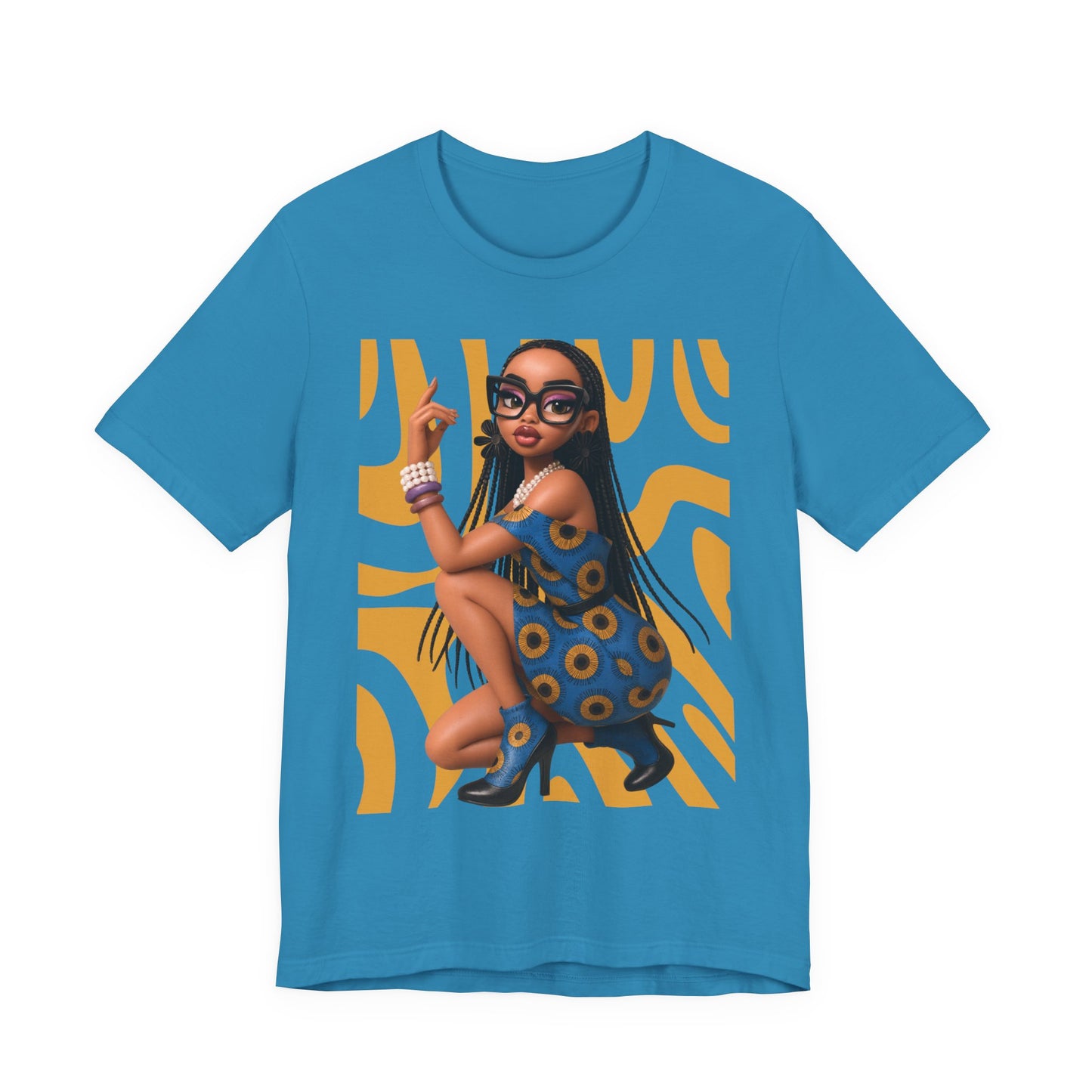 Chic Graphic Tee, Stylish Casual Wear, Festival Fashion, Trendy Summer Top, Modern Art T-Shirt