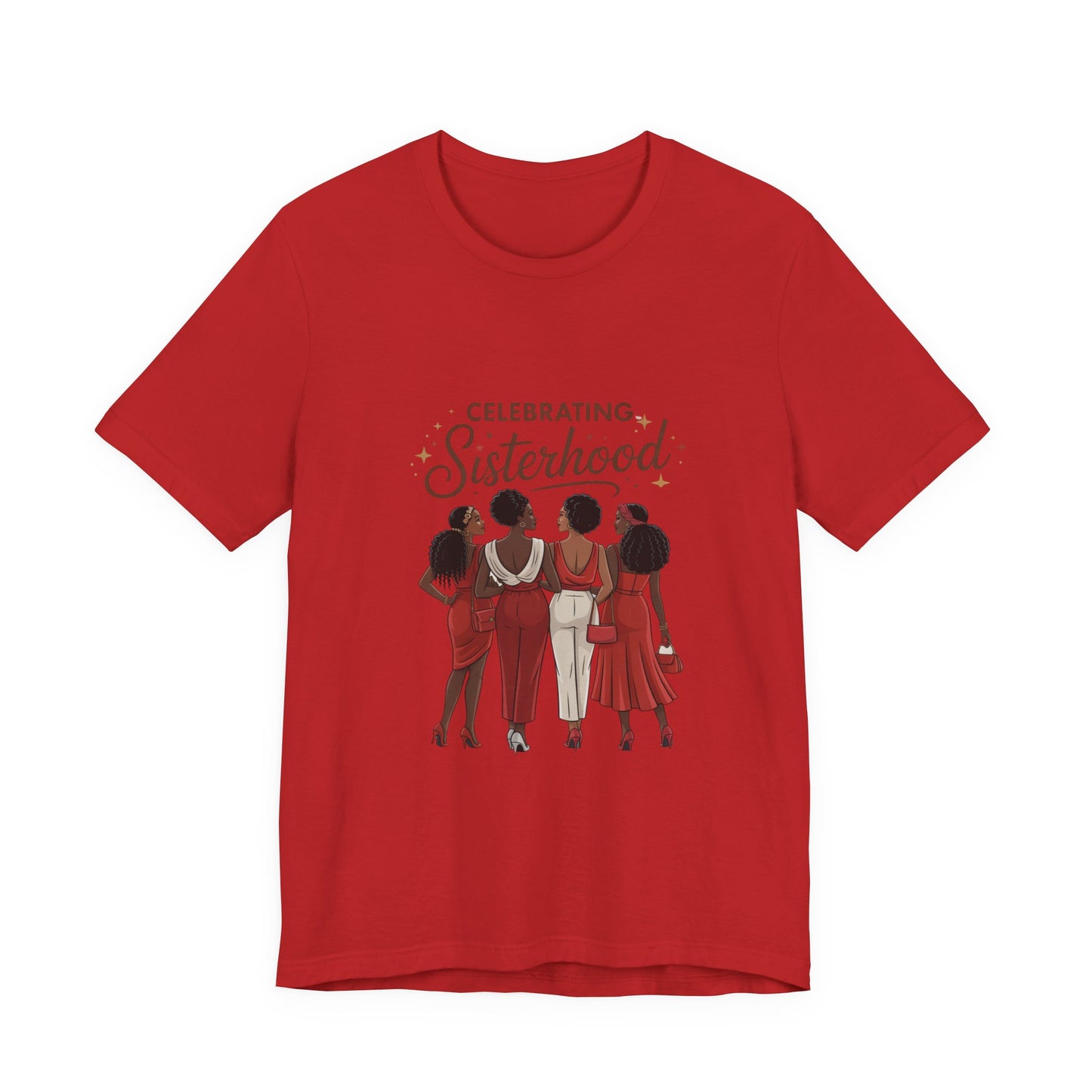 Sisterhood Celebration Tee - Unisex Jersey Short Sleeve Shirt, Friendship Gift, Empowerment Apparel, Women's Day, Birthday Gift