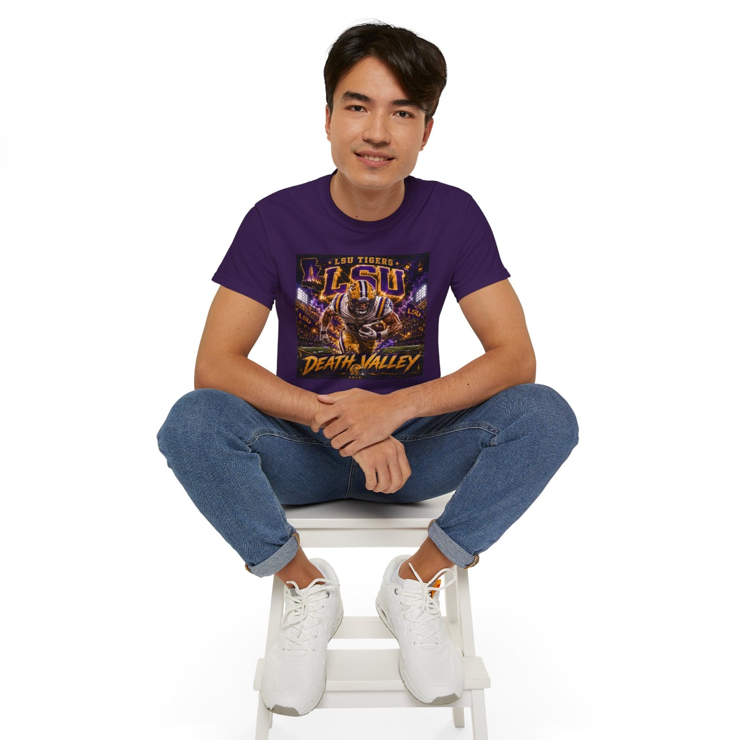 LSU Tigers "Death Valley" Football T-Shirt