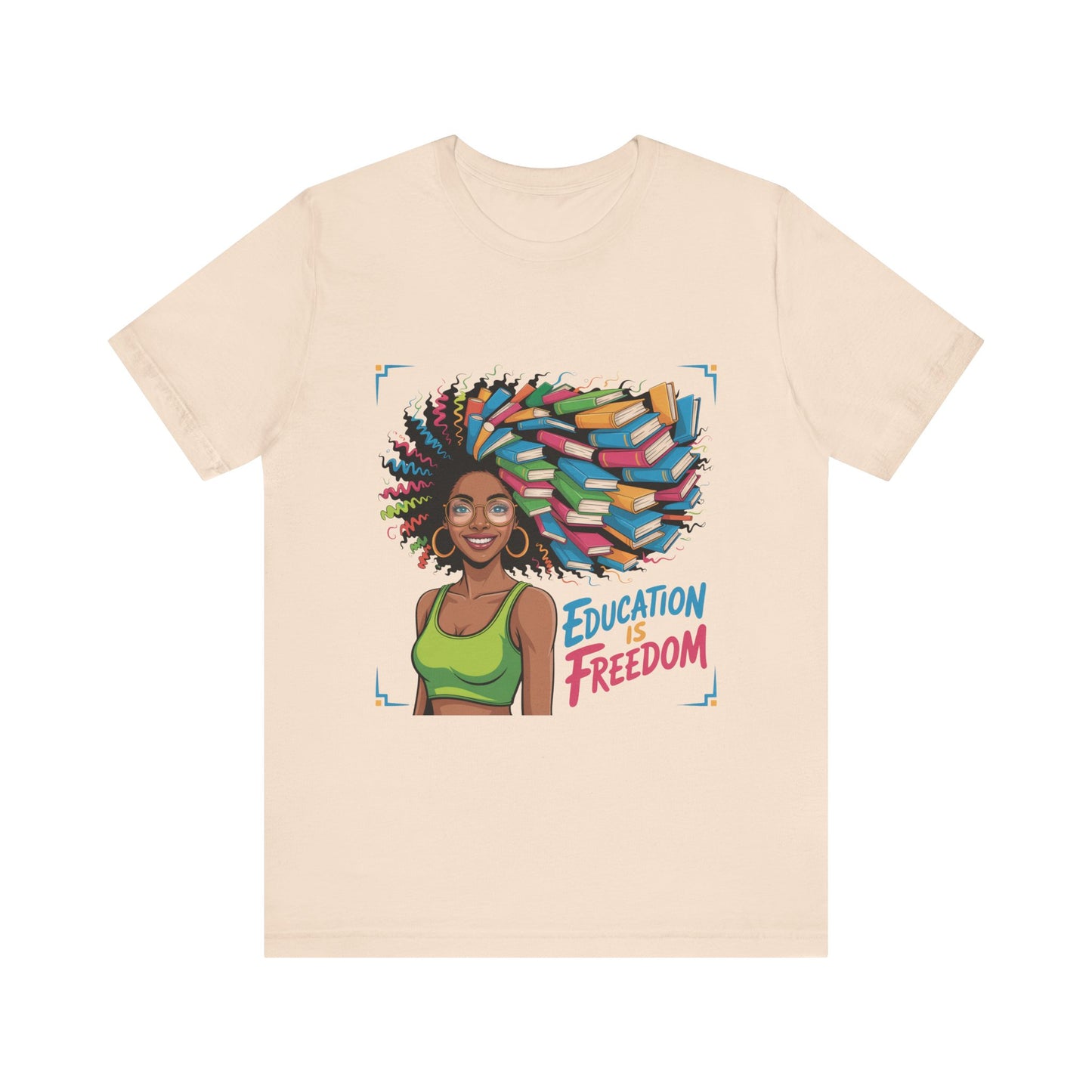 Empowering Education Tee, Inspirational Graphic Shirt, Unisex Education Gift, Perfect for Students, Black History Month Apparel, Book [...]