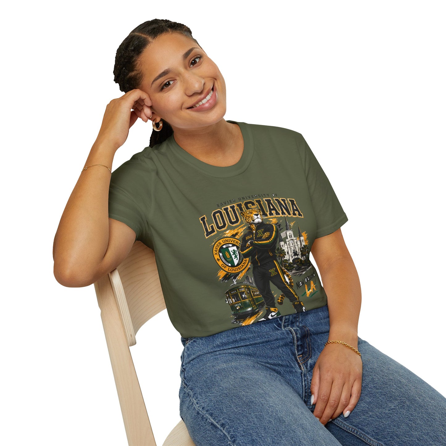 Louisiana Xavier University T-Shirt — Collegiate Mascot Campus Tee