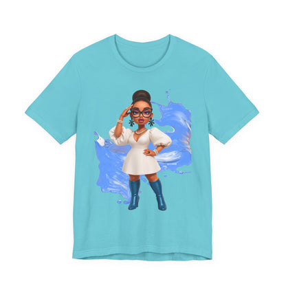 Empowered Woman Graphic Tee, Unisex Tee, Fashion T-Shirt, Casual Outfit, Gift for Her, Everyday Wear