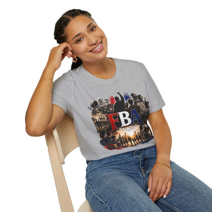 FBA Collage Tee (Red, White & Blue)