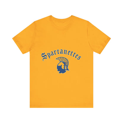 Spartanettes Unisex Jersey Tee - Casual Apparel for Sports Fans, School Spirit, Gifts, Team Events, Everyday Wear