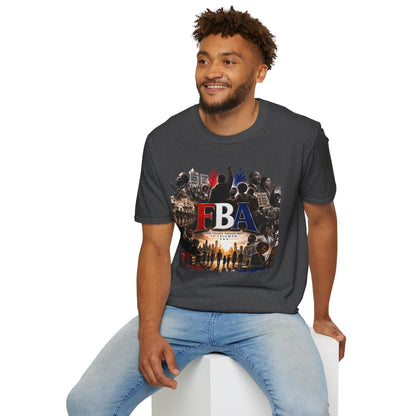 FBA Collage Tee (Red, White & Blue)