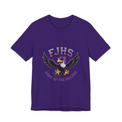 Falcon Spirit Unisex Tee | School Pride Shirt, Soft Casual Wear, Team Spirit, Gift for Students, School Events