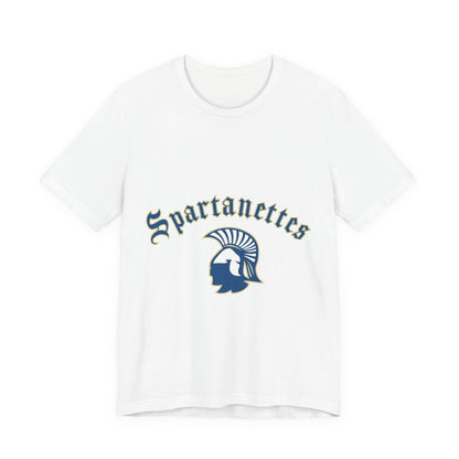 Spartanettes Unisex Jersey Tee - Casual Apparel for Sports Fans, School Spirit, Gifts, Team Events, Everyday Wear