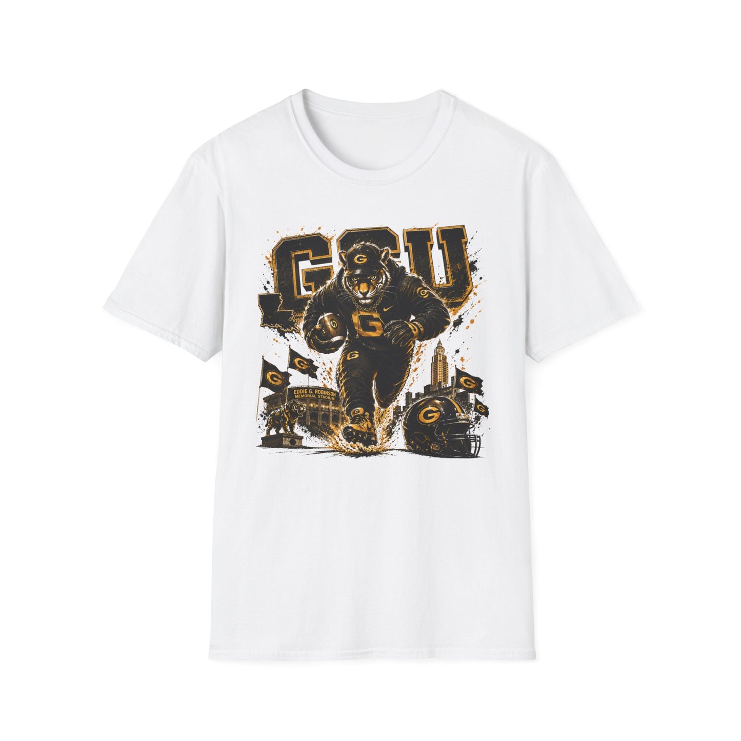 GSU (Grambling) T-Shirt — Vintage Collegiate Football Spirit Tee