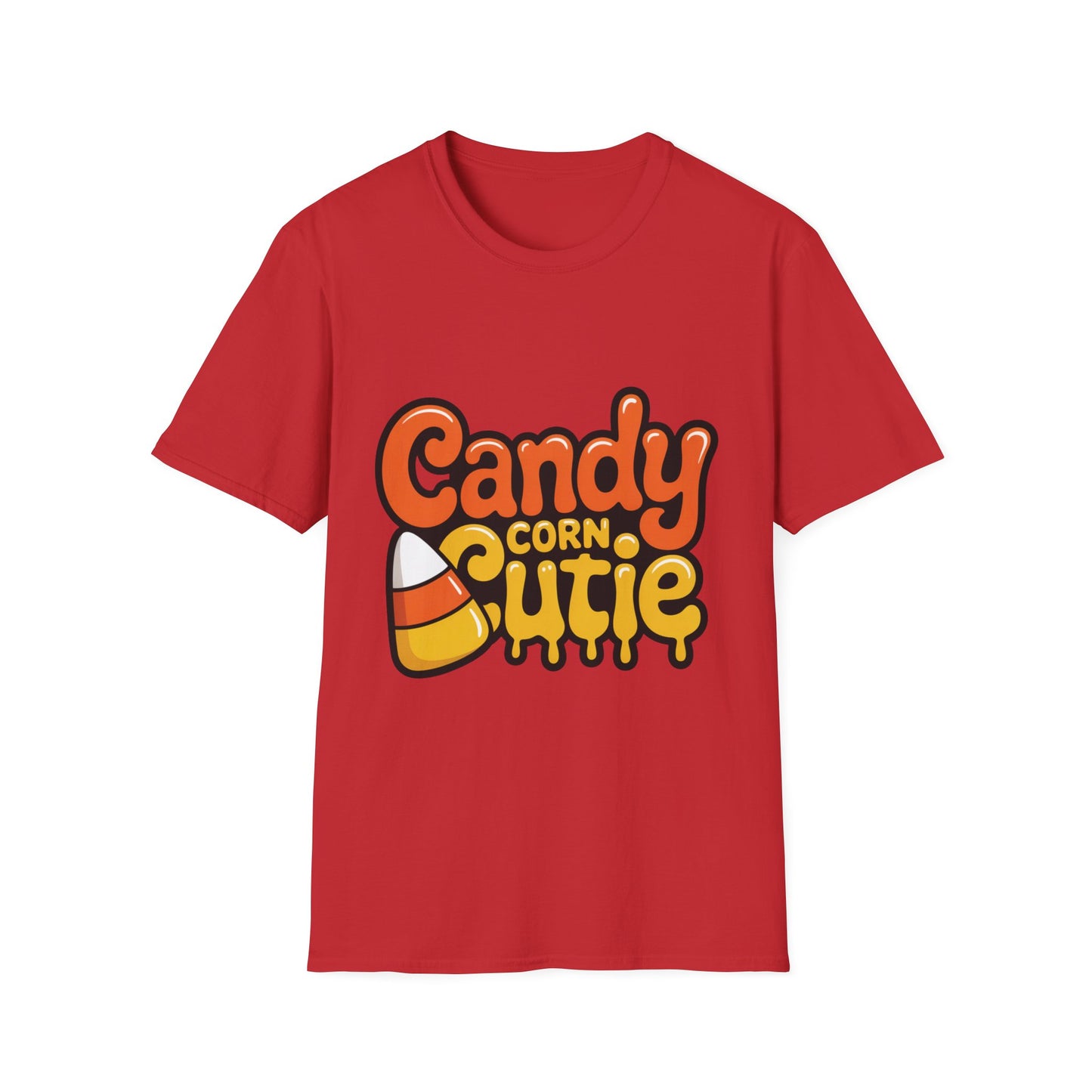 Halloween Candy Corn Cutie T-Shirt, Funny Halloween Tee, Fall Apparel, Unisex Graphic Shirt, Cute Halloween Gift