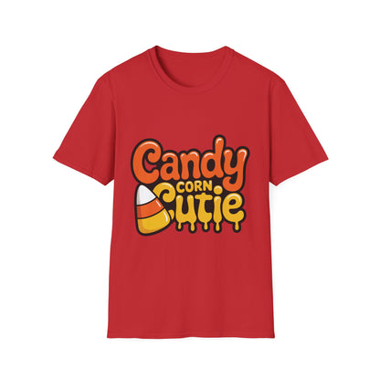 Halloween Candy Corn Cutie T-Shirt, Funny Halloween Tee, Fall Apparel, Unisex Graphic Shirt, Cute Halloween Gift