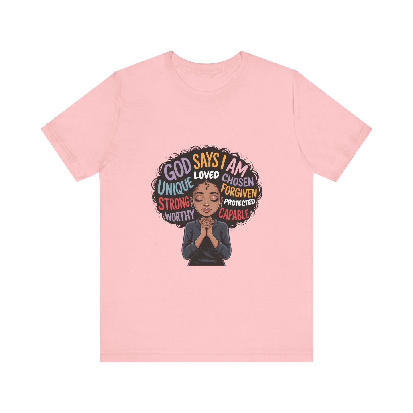 Inspirational Affirmation Tee, Motivational Shirt, Gift for Her, Positive Message T-Shirt, Self-Love Apparel