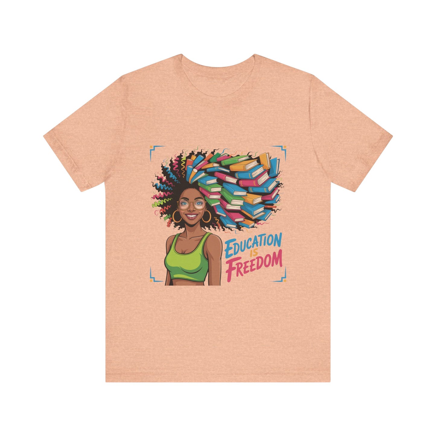 Empowering Education Tee, Inspirational Graphic Shirt, Unisex Education Gift, Perfect for Students, Black History Month Apparel, Book [...]