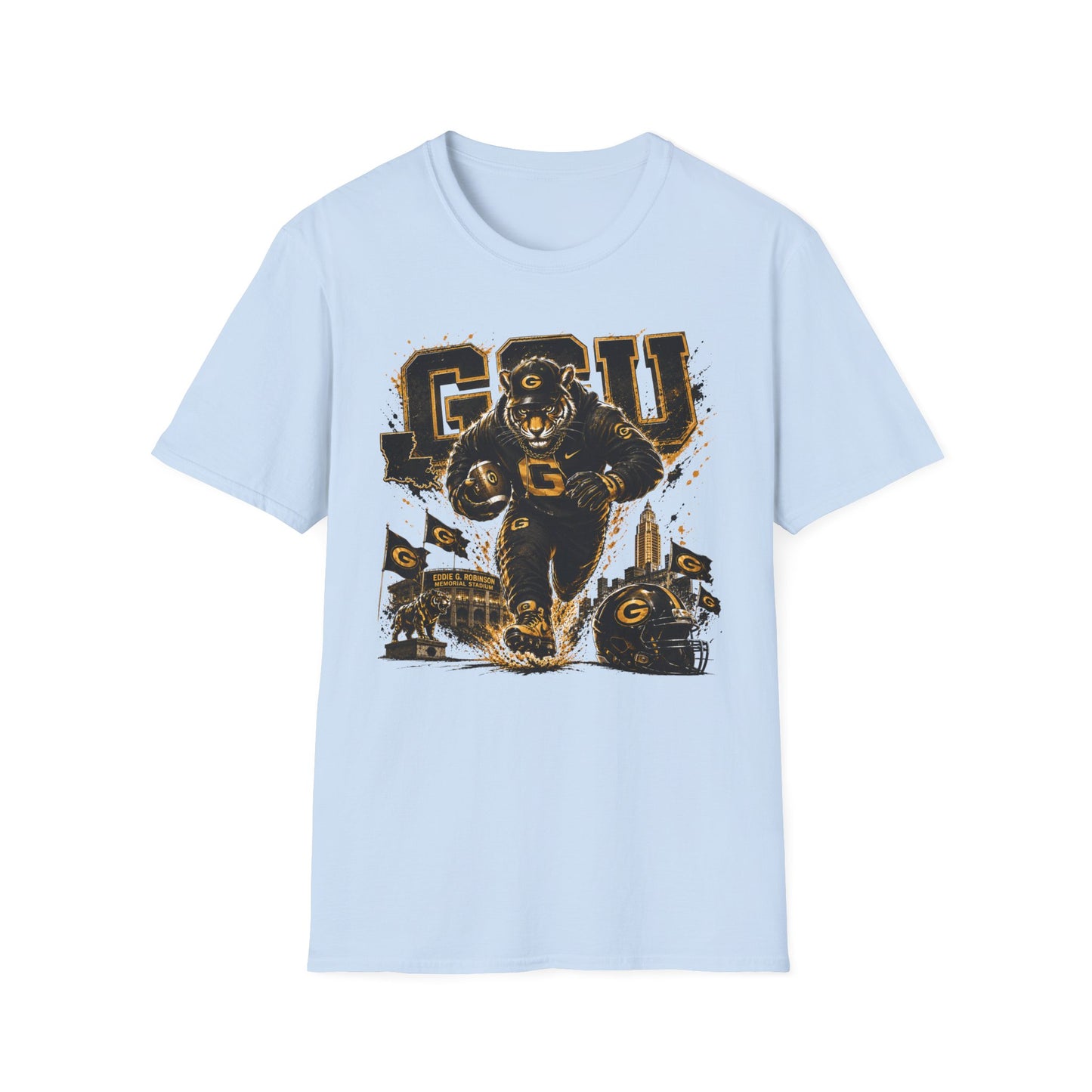 GSU (Grambling) T-Shirt — Vintage Collegiate Football Spirit Tee