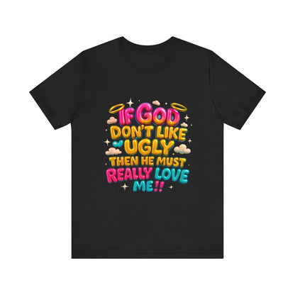 Colorful Religious Tee, Unisex T-Shirt, Funny Christian Shirt, Gift for Faith Lovers, Casual Wear, Church Outfits