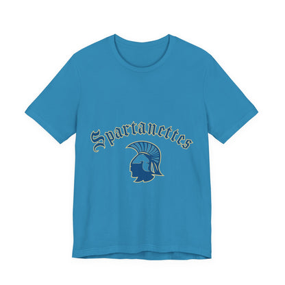 Spartanettes Unisex Jersey Tee - Casual Apparel for Sports Fans, School Spirit, Gifts, Team Events, Everyday Wear