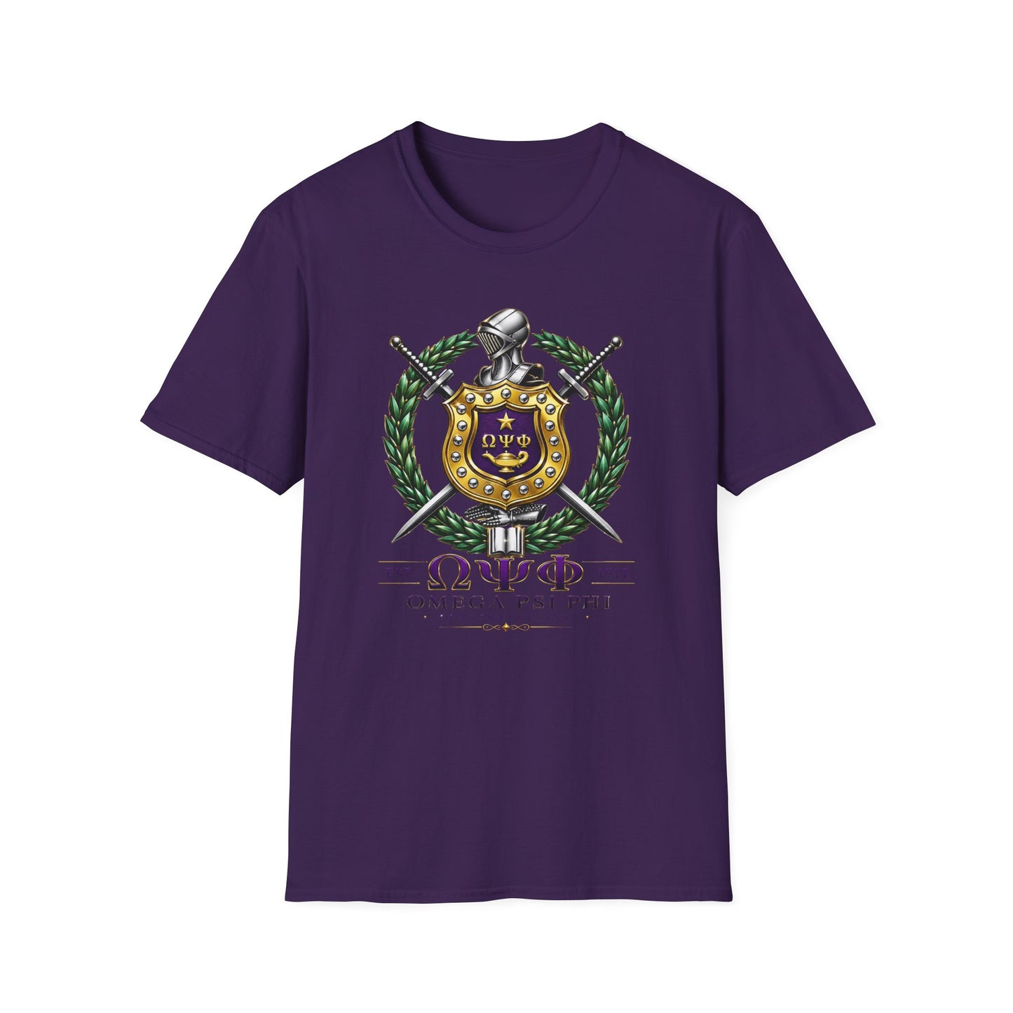 Omega Psi Phi Crest T-Shirt