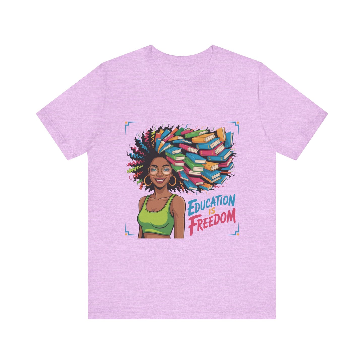 Empowering Education Tee, Inspirational Graphic Shirt, Unisex Education Gift, Perfect for Students, Black History Month Apparel, Book [...]